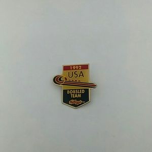 Vintage 1992 USA Olympic Bobsled Team Pin